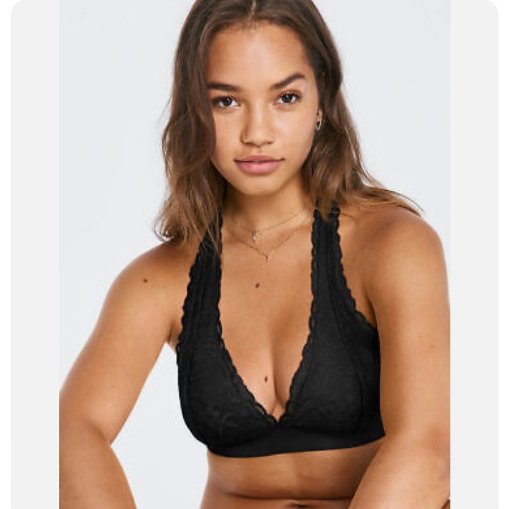 Victoria’s Secret PINK Lace Halter Bralette